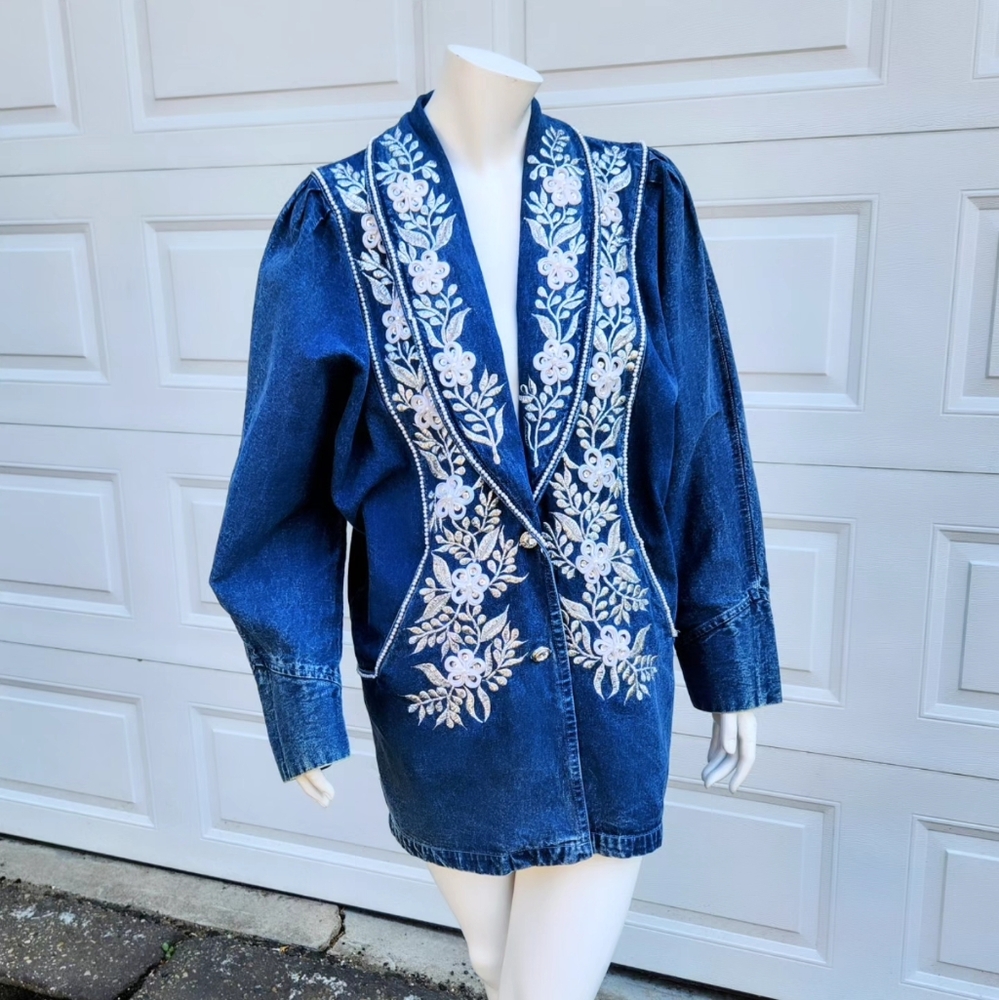 ☆1980's Denim Jean Jacket